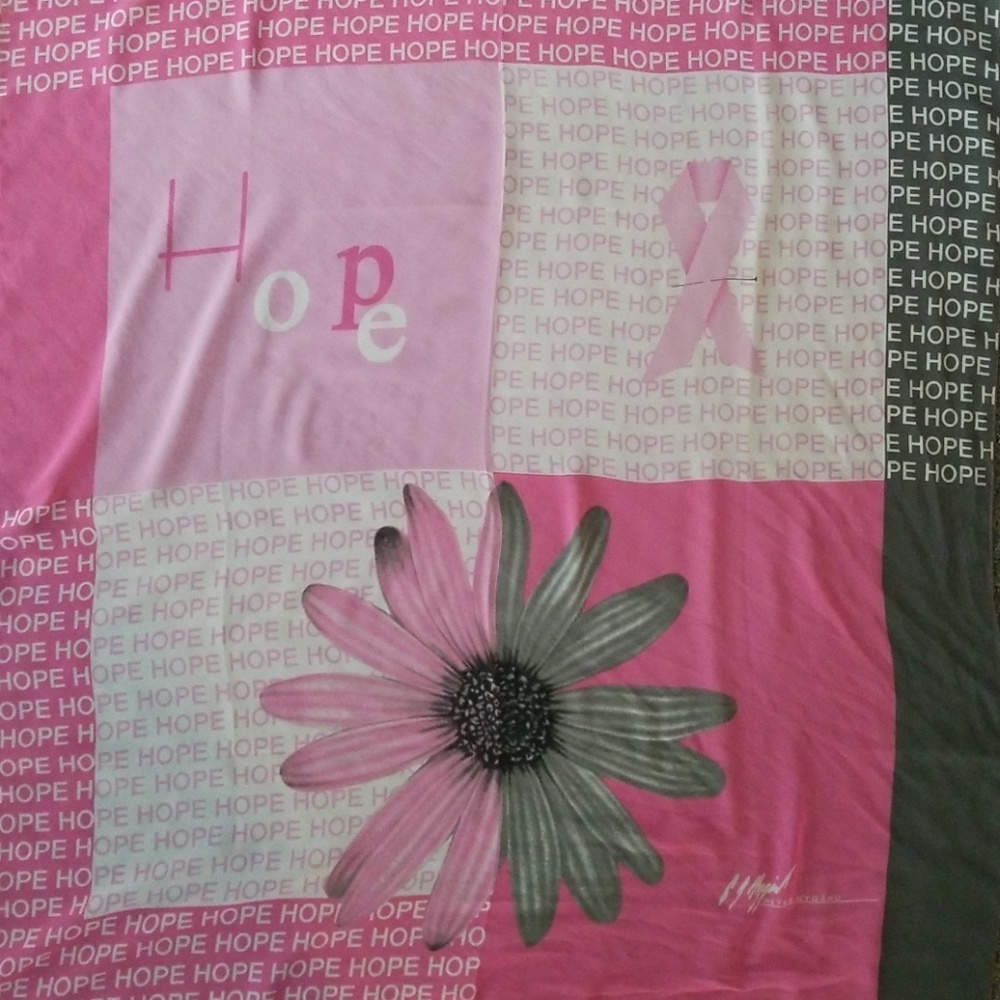 Breast Cancer HOPE Scarf by Peter Nygard
